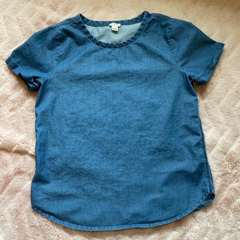 Chambray top